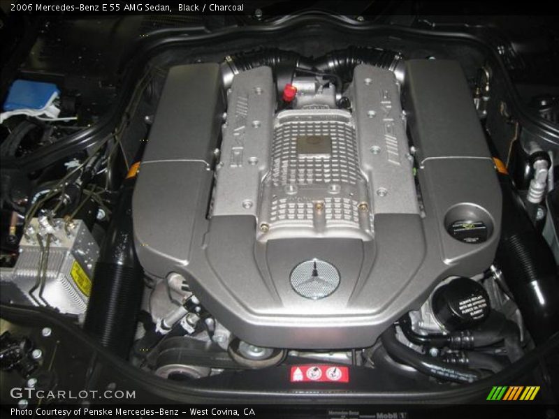 Black / Charcoal 2006 Mercedes-Benz E 55 AMG Sedan