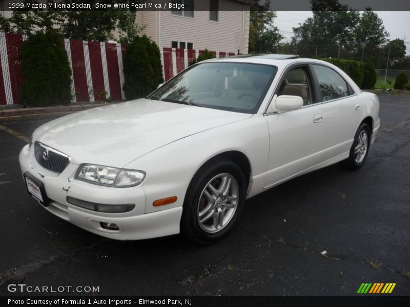 Snow White Pearl Mica / Beige 1999 Mazda Millenia Sedan