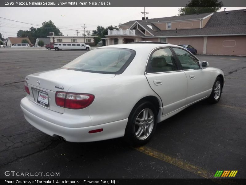 Snow White Pearl Mica / Beige 1999 Mazda Millenia Sedan