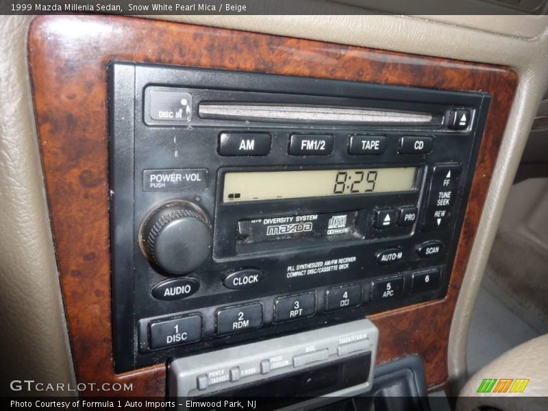 Snow White Pearl Mica / Beige 1999 Mazda Millenia Sedan