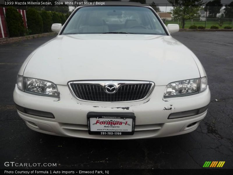 Snow White Pearl Mica / Beige 1999 Mazda Millenia Sedan