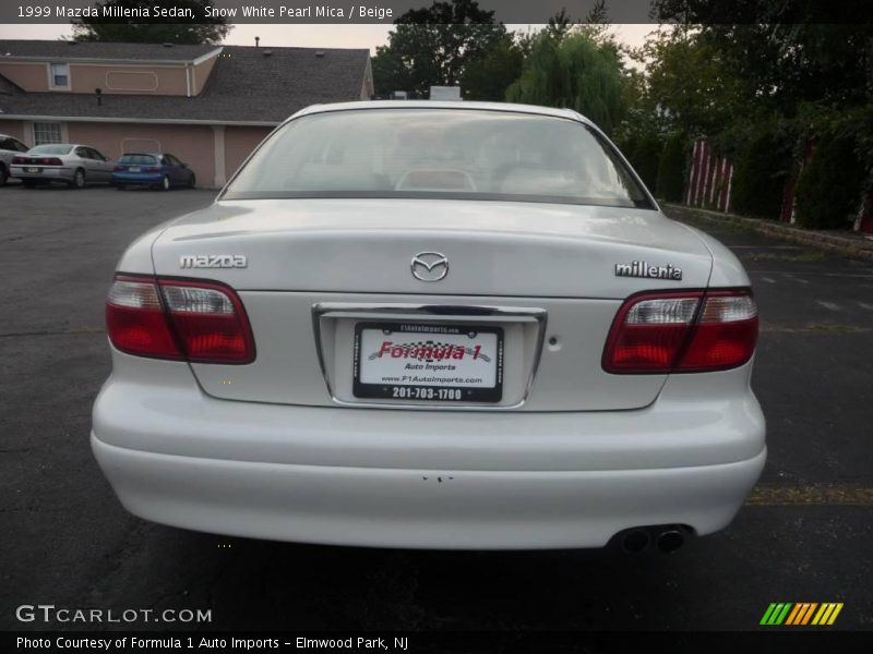 Snow White Pearl Mica / Beige 1999 Mazda Millenia Sedan