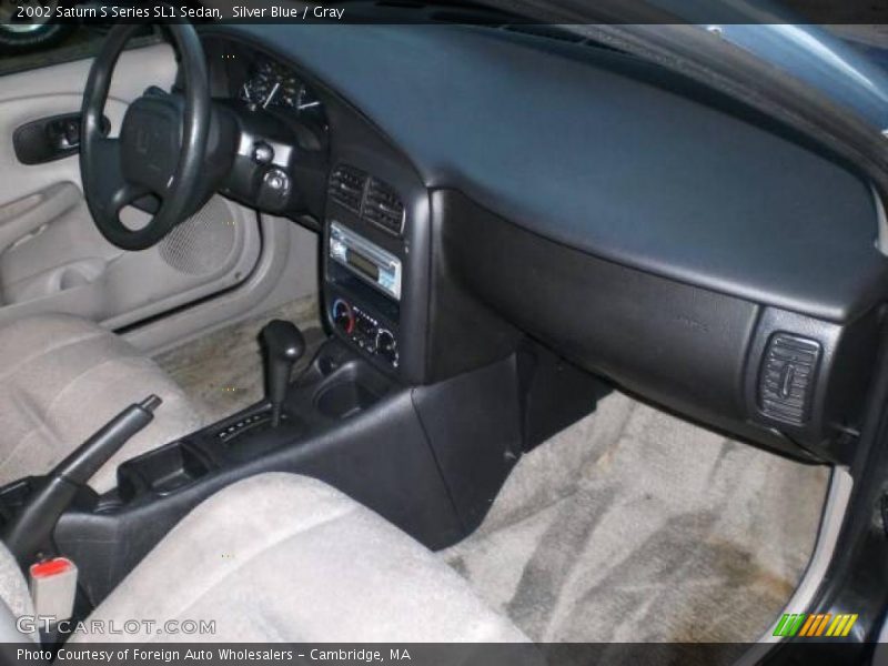 Silver Blue / Gray 2002 Saturn S Series SL1 Sedan