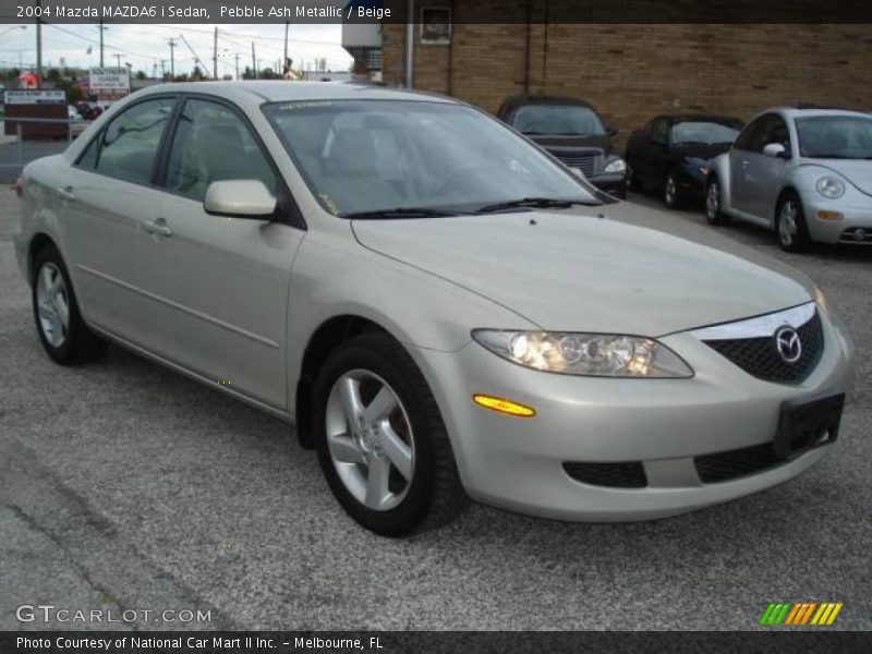 Pebble Ash Metallic / Beige 2004 Mazda MAZDA6 i Sedan