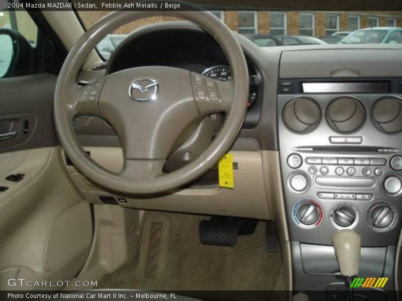 Pebble Ash Metallic / Beige 2004 Mazda MAZDA6 i Sedan