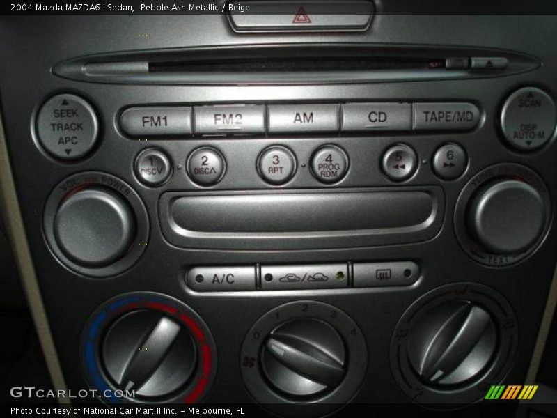 Pebble Ash Metallic / Beige 2004 Mazda MAZDA6 i Sedan