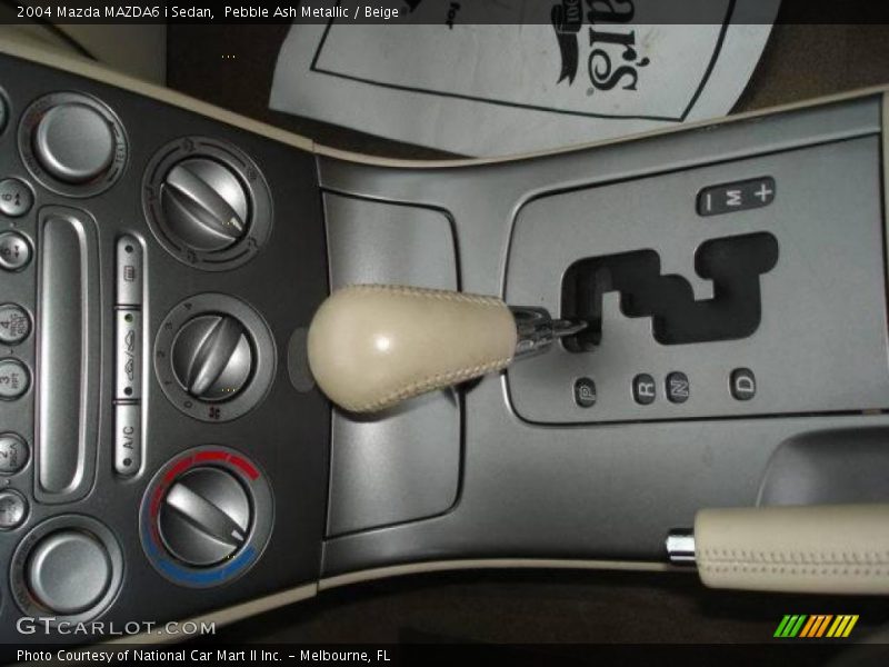 Pebble Ash Metallic / Beige 2004 Mazda MAZDA6 i Sedan