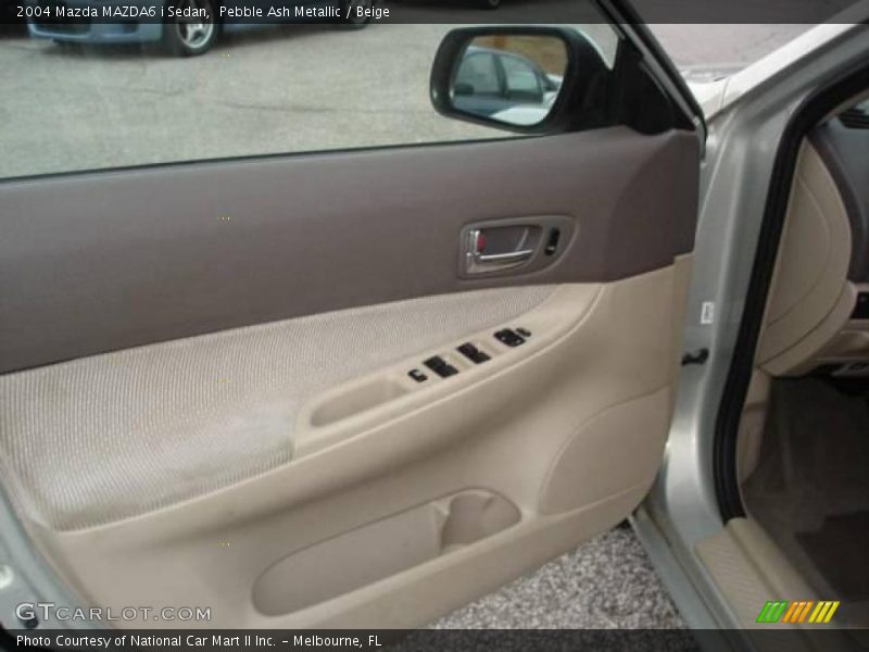 Pebble Ash Metallic / Beige 2004 Mazda MAZDA6 i Sedan
