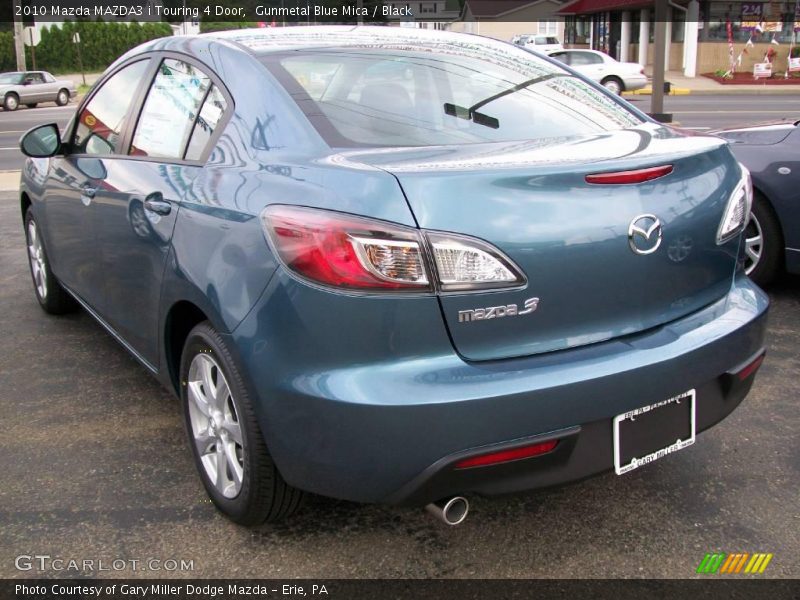 Gunmetal Blue Mica / Black 2010 Mazda MAZDA3 i Touring 4 Door