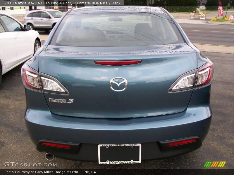 Gunmetal Blue Mica / Black 2010 Mazda MAZDA3 i Touring 4 Door
