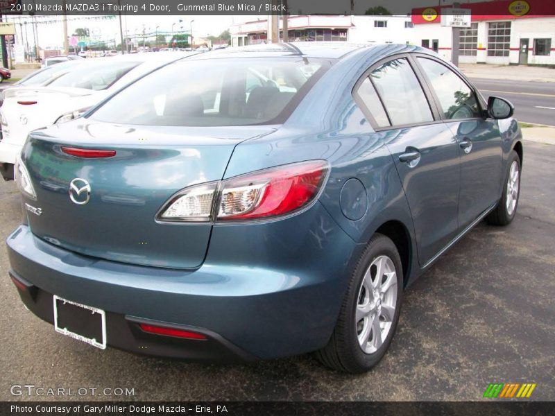 Gunmetal Blue Mica / Black 2010 Mazda MAZDA3 i Touring 4 Door