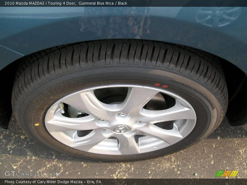 Gunmetal Blue Mica / Black 2010 Mazda MAZDA3 i Touring 4 Door