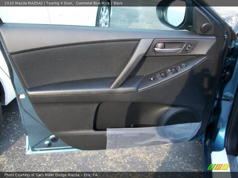 Gunmetal Blue Mica / Black 2010 Mazda MAZDA3 i Touring 4 Door