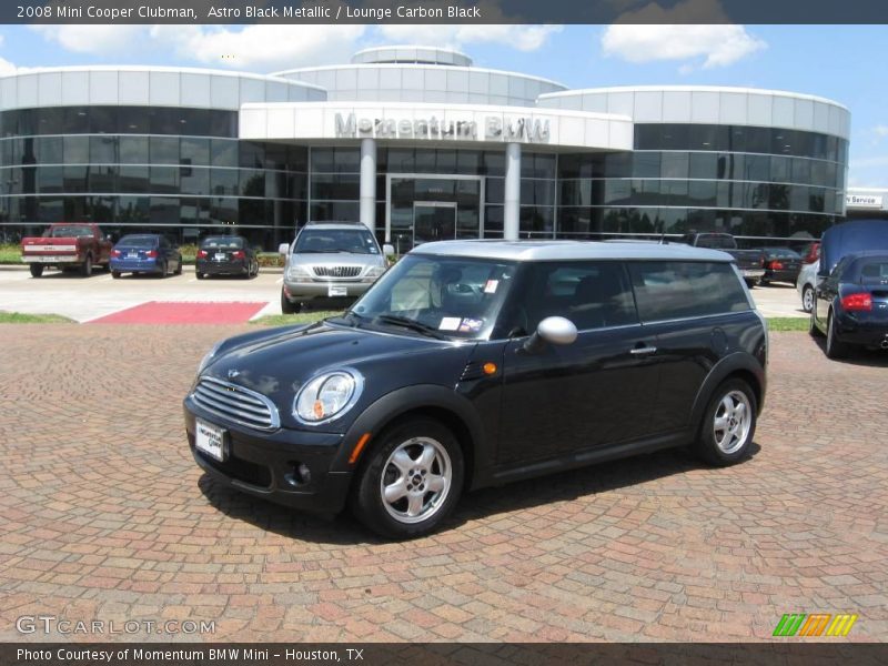 Astro Black Metallic / Lounge Carbon Black 2008 Mini Cooper Clubman