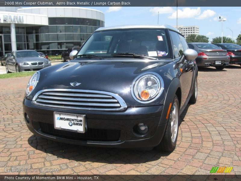 Astro Black Metallic / Lounge Carbon Black 2008 Mini Cooper Clubman