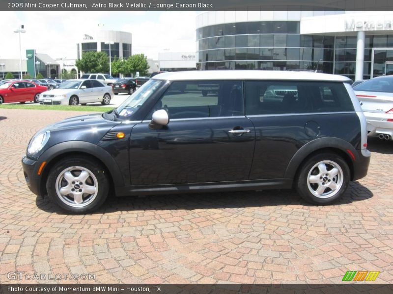 Astro Black Metallic / Lounge Carbon Black 2008 Mini Cooper Clubman