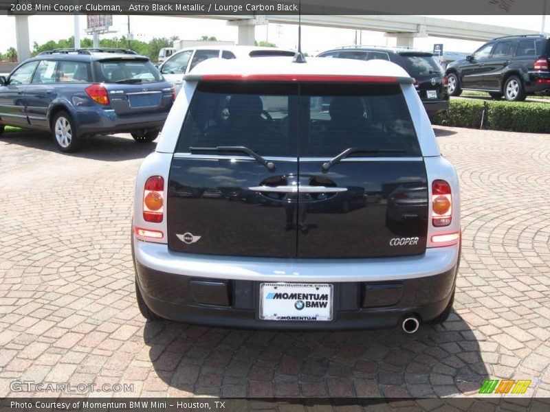 Astro Black Metallic / Lounge Carbon Black 2008 Mini Cooper Clubman