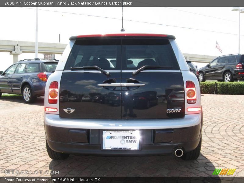 Astro Black Metallic / Lounge Carbon Black 2008 Mini Cooper Clubman