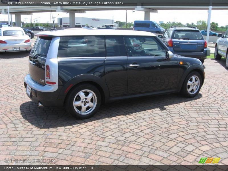 Astro Black Metallic / Lounge Carbon Black 2008 Mini Cooper Clubman