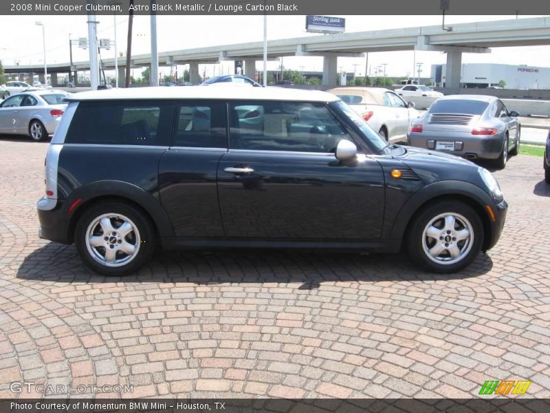 Astro Black Metallic / Lounge Carbon Black 2008 Mini Cooper Clubman