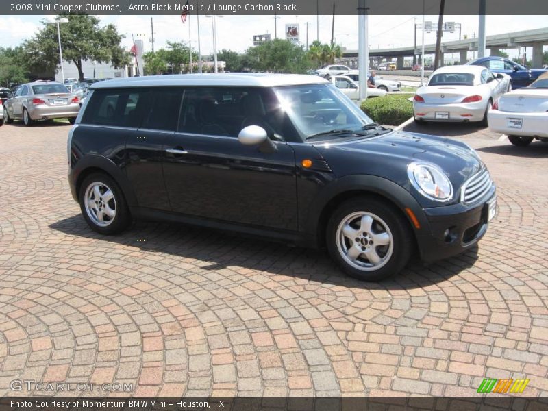 Astro Black Metallic / Lounge Carbon Black 2008 Mini Cooper Clubman