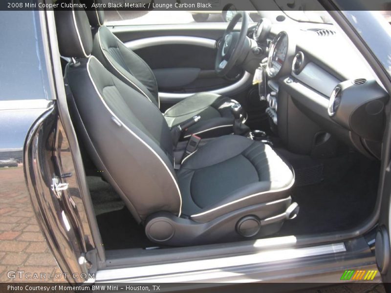 Astro Black Metallic / Lounge Carbon Black 2008 Mini Cooper Clubman