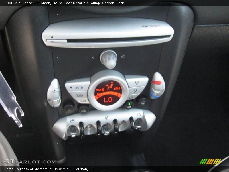 Astro Black Metallic / Lounge Carbon Black 2008 Mini Cooper Clubman