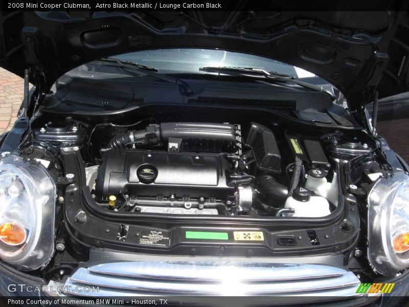Astro Black Metallic / Lounge Carbon Black 2008 Mini Cooper Clubman