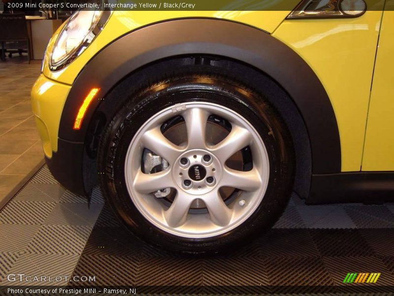 Interchange Yellow / Black/Grey 2009 Mini Cooper S Convertible