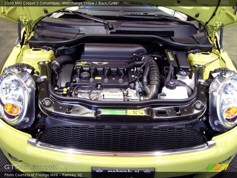 Interchange Yellow / Black/Grey 2009 Mini Cooper S Convertible