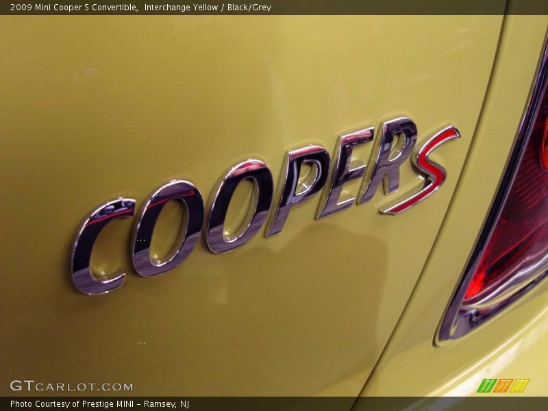 Interchange Yellow / Black/Grey 2009 Mini Cooper S Convertible