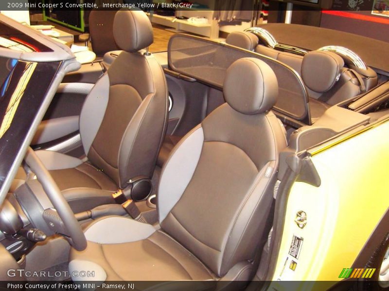 Interchange Yellow / Black/Grey 2009 Mini Cooper S Convertible