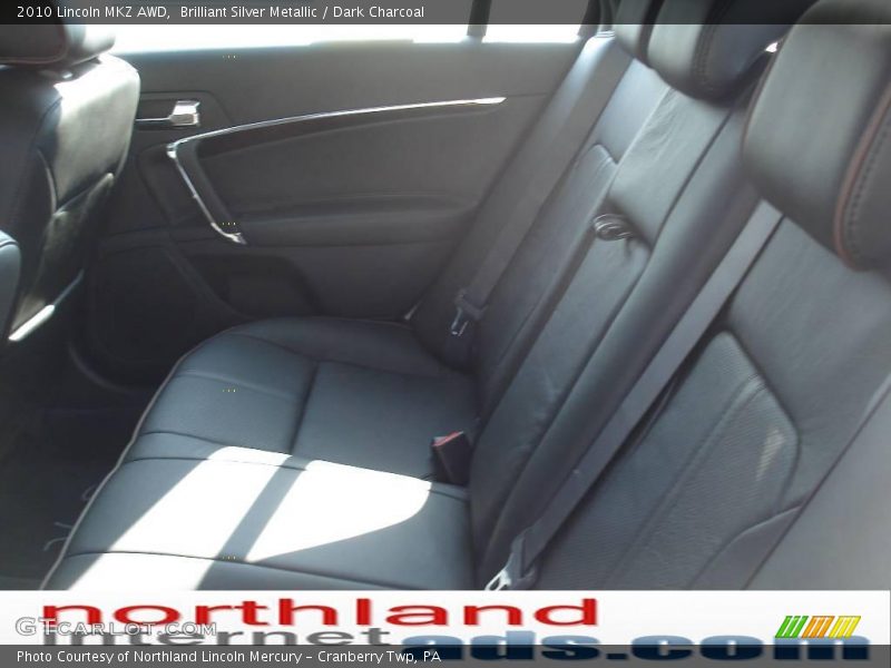 Brilliant Silver Metallic / Dark Charcoal 2010 Lincoln MKZ AWD