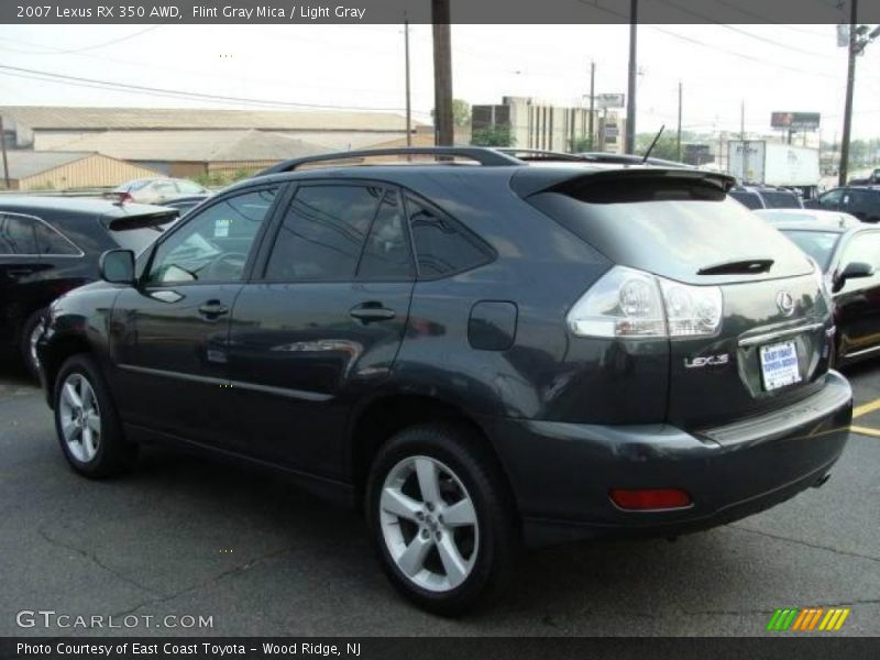 Flint Gray Mica / Light Gray 2007 Lexus RX 350 AWD