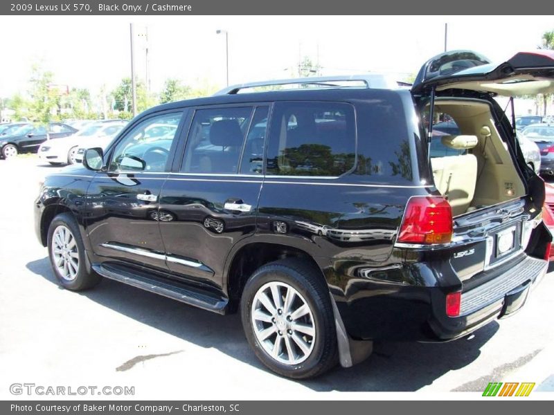 Black Onyx / Cashmere 2009 Lexus LX 570