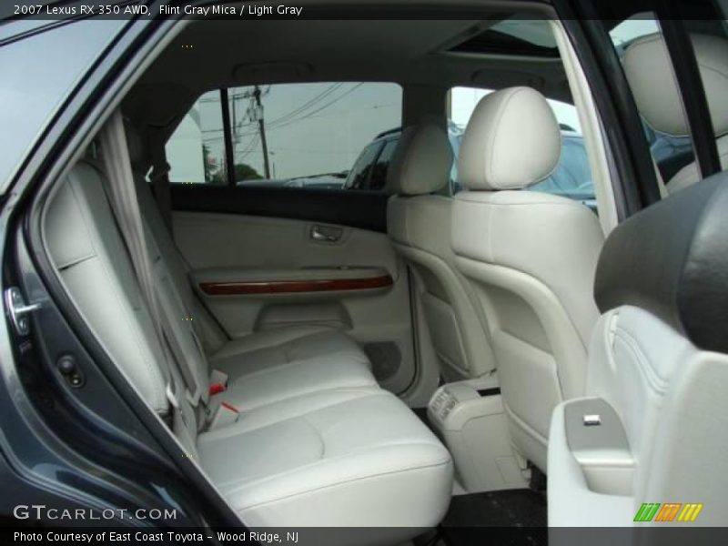 Flint Gray Mica / Light Gray 2007 Lexus RX 350 AWD