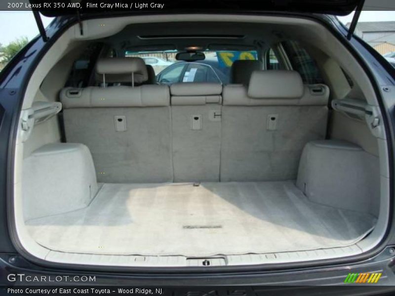Flint Gray Mica / Light Gray 2007 Lexus RX 350 AWD