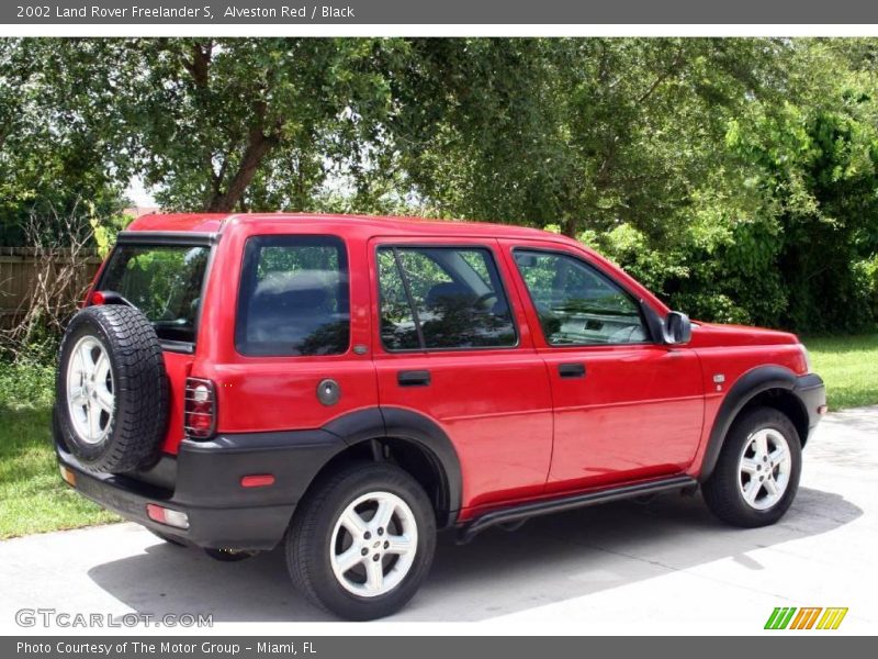 Alveston Red / Black 2002 Land Rover Freelander S