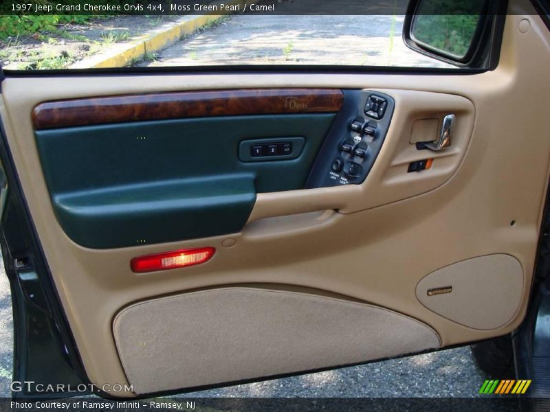 Moss Green Pearl / Camel 1997 Jeep Grand Cherokee Orvis 4x4