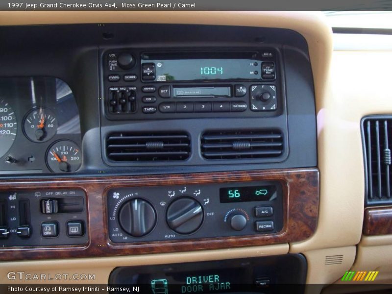 Moss Green Pearl / Camel 1997 Jeep Grand Cherokee Orvis 4x4