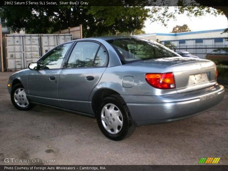 Silver Blue / Gray 2002 Saturn S Series SL1 Sedan