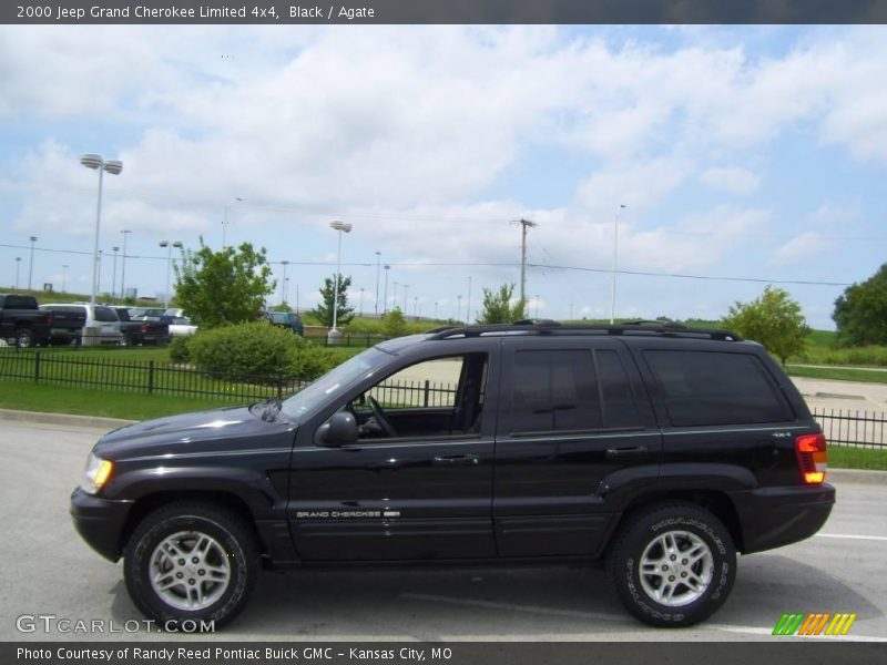 Black / Agate 2000 Jeep Grand Cherokee Limited 4x4