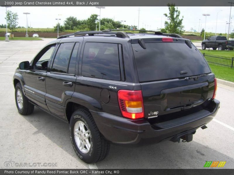 Black / Agate 2000 Jeep Grand Cherokee Limited 4x4