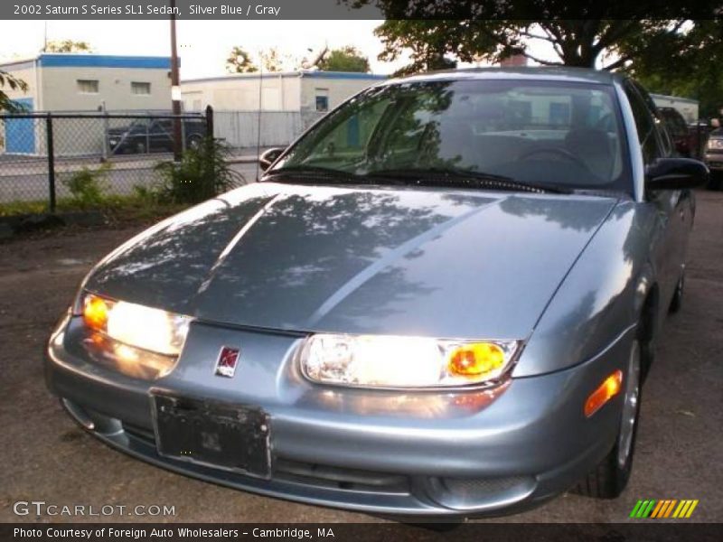 Silver Blue / Gray 2002 Saturn S Series SL1 Sedan