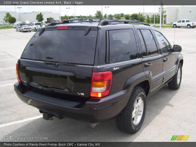 Black / Agate 2000 Jeep Grand Cherokee Limited 4x4