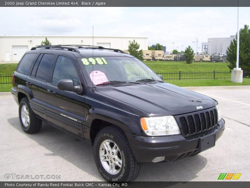 Black / Agate 2000 Jeep Grand Cherokee Limited 4x4