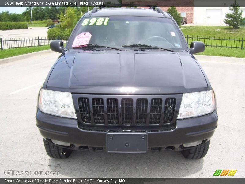 Black / Agate 2000 Jeep Grand Cherokee Limited 4x4