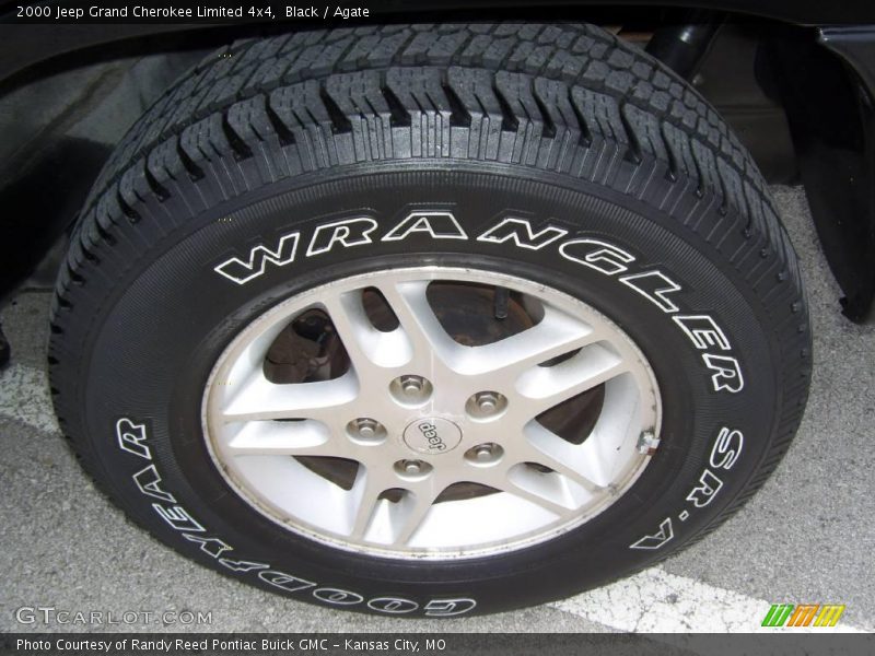 Black / Agate 2000 Jeep Grand Cherokee Limited 4x4