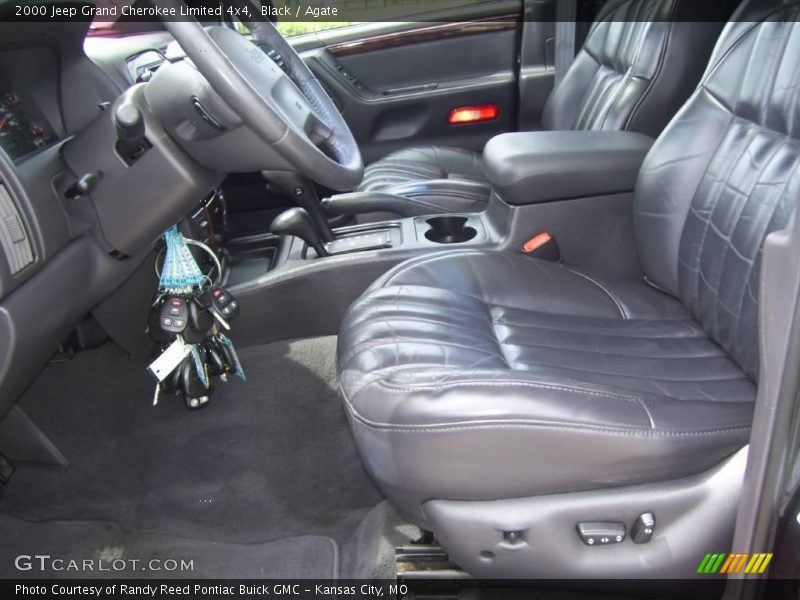 Black / Agate 2000 Jeep Grand Cherokee Limited 4x4