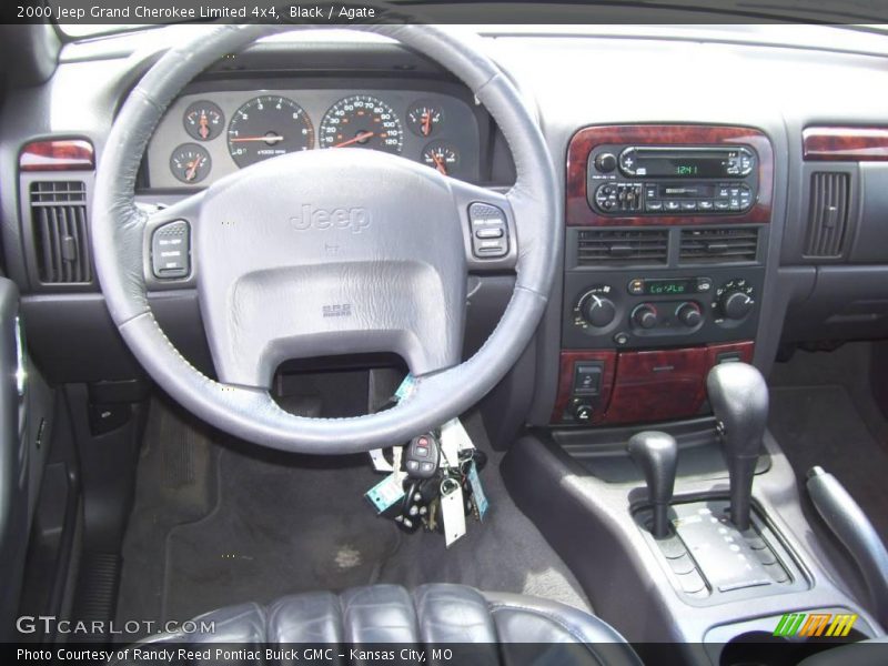 Black / Agate 2000 Jeep Grand Cherokee Limited 4x4